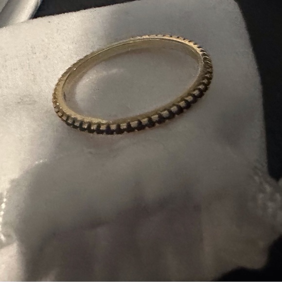 Mint & Lily black diamond eternity ring - Picture 4 of 5